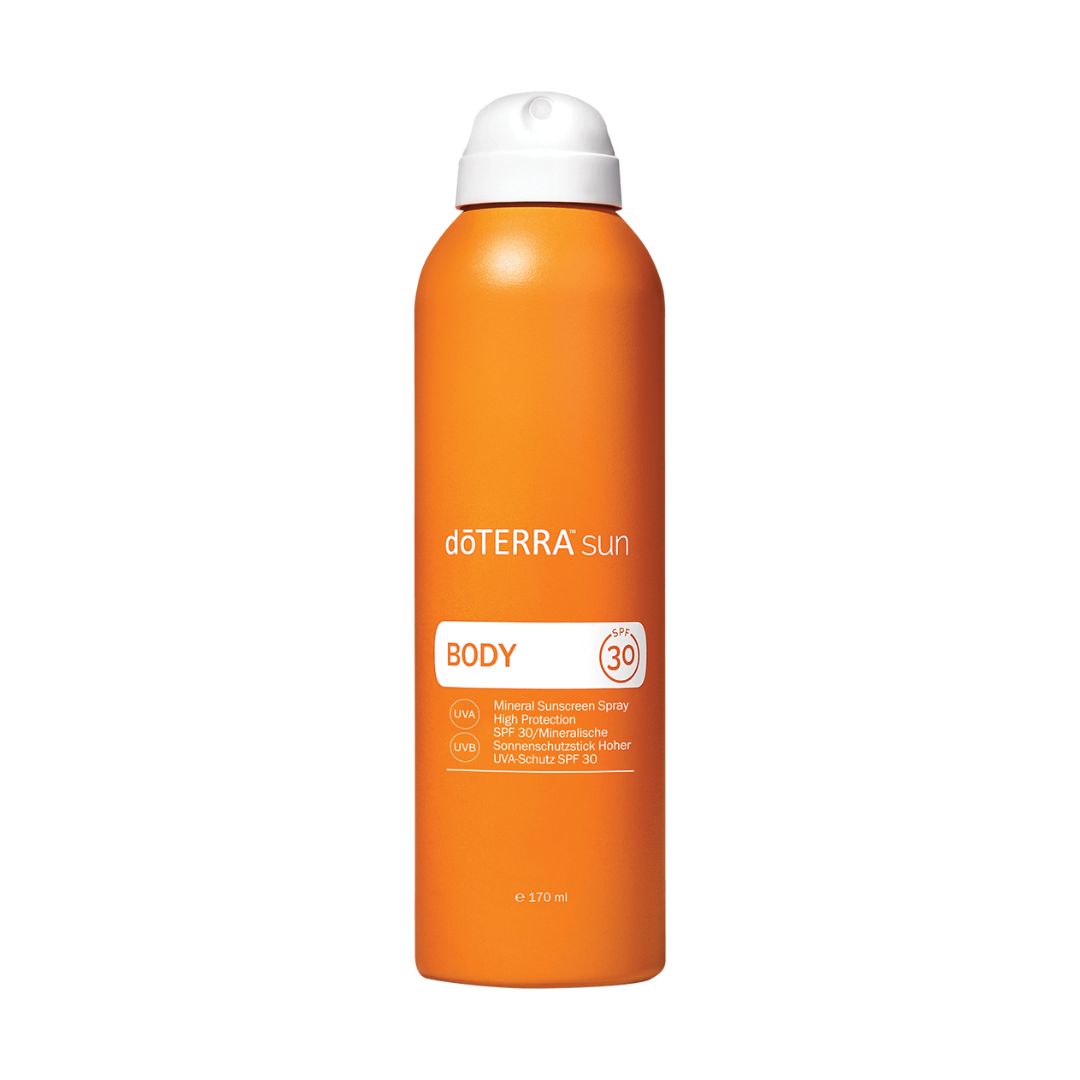 Protector solar mineral spray cuerpo dōTERRA™ sun