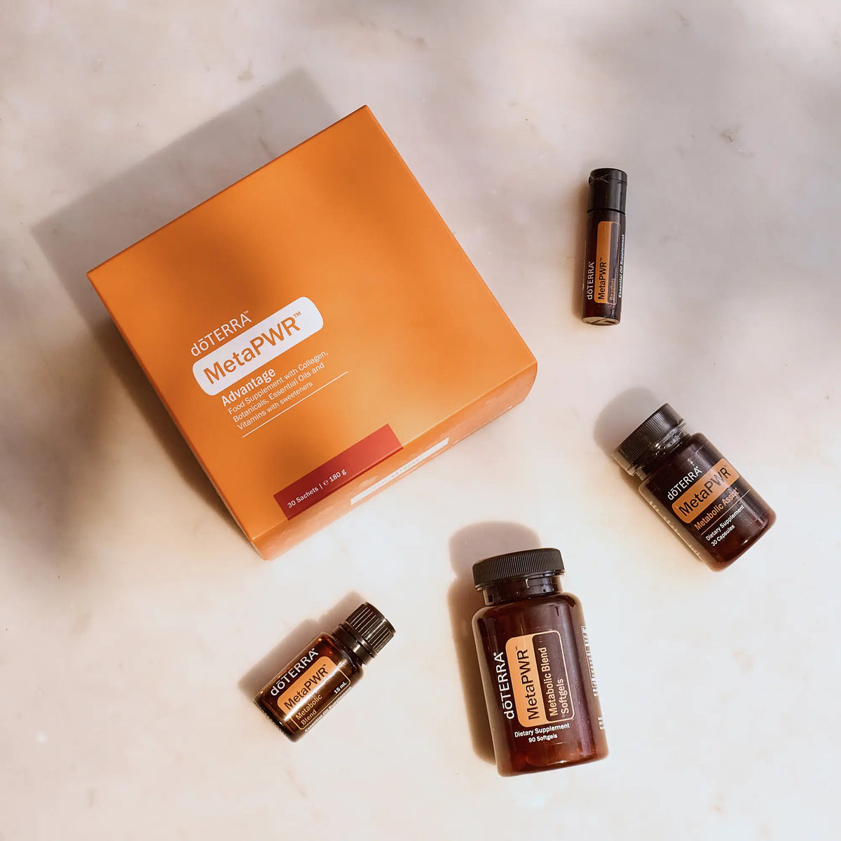 Kit Meta-PWR™ dōTERRA - sistema completo de gestión metabólica estudio 1