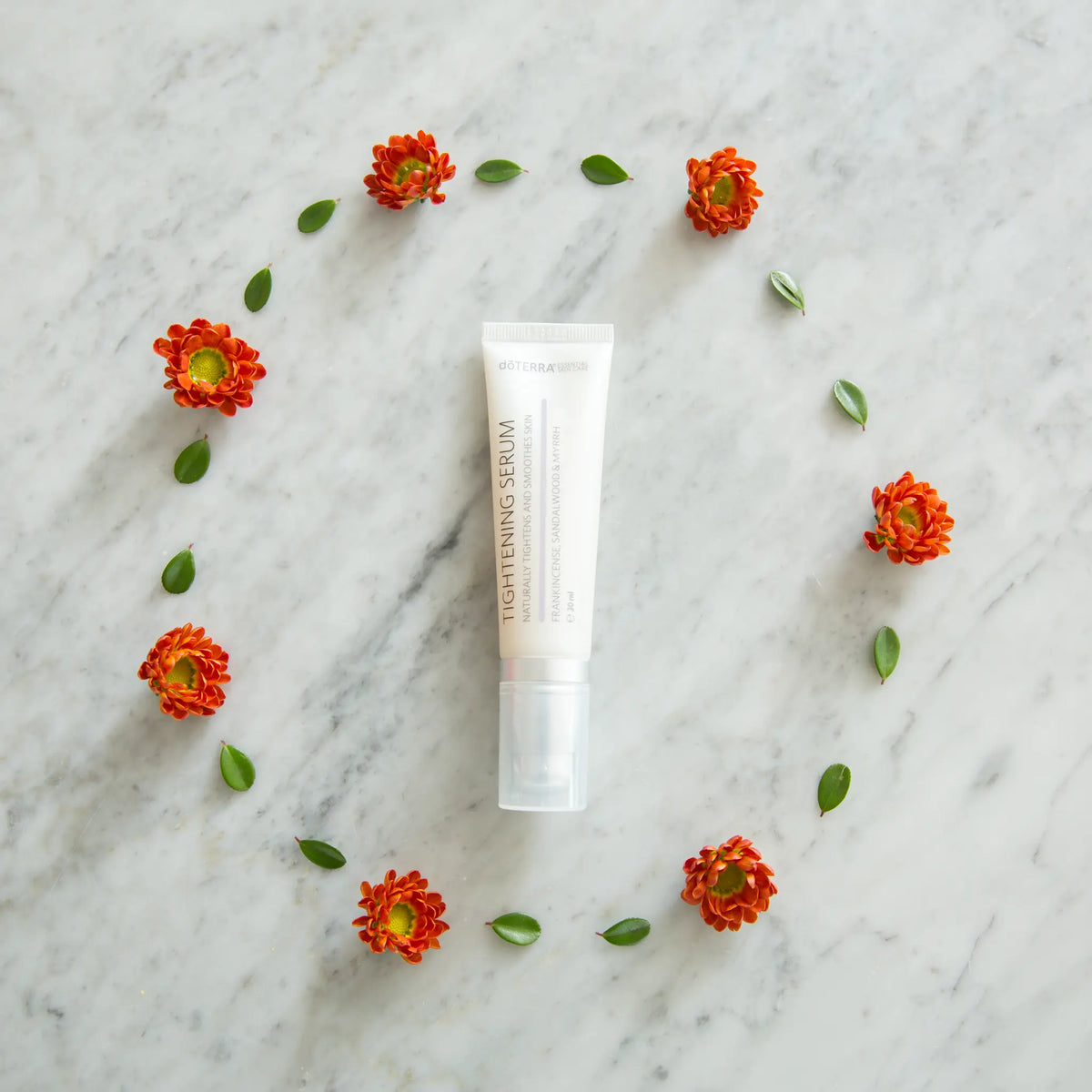 Sérum Reafirmante dōTERRA 30ml - presentación estilizada del producto