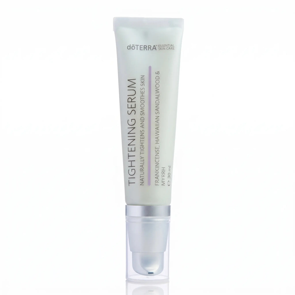 Sérum Reafirmante dōTERRA 30ml - frasco sobre fondo blanco