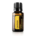 Aceite Esencial Limón doterra en fondo blanco